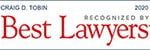 Craig D. Tobin Recognized By Best Lawyers 2019